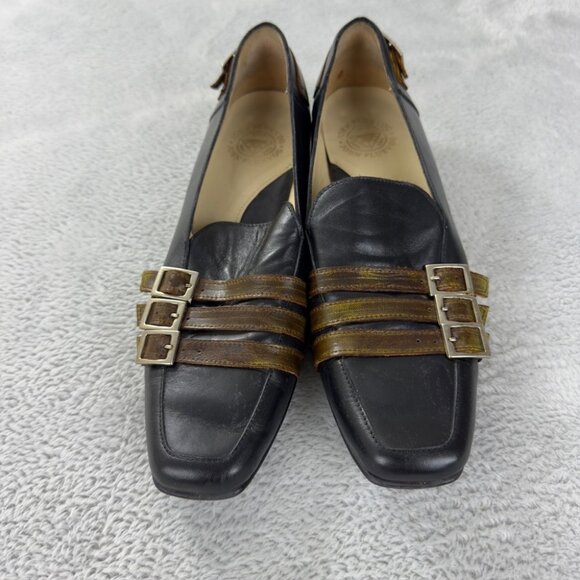 John Fluevog Black and Brown Women's Shoes Size 7 US - Picture 6 of 13